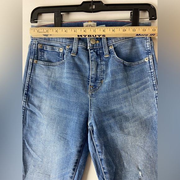 J Crew Vintage Straight Medium Wash Jeans Sz24x26 (sku259) - Picture 2 of 11